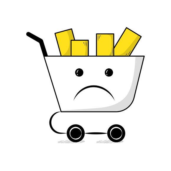 why do customers abandon online shopping carts