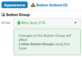 Mini quiz CTA