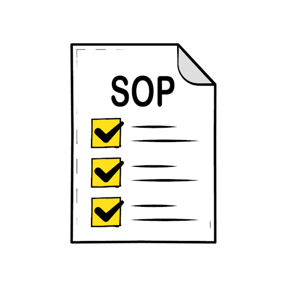 write an SOP