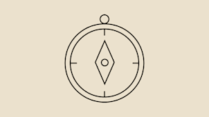 An icon with a compass that represents general guidance for today’s agency challenges.