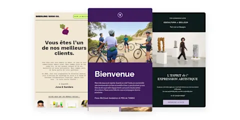 modèle de collage