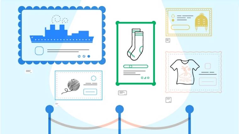 An art gallery of retargeting ads