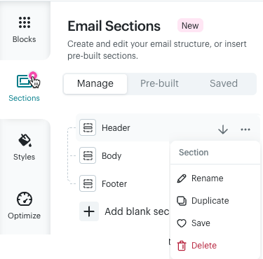 New-Email-Builder-Section-Manager