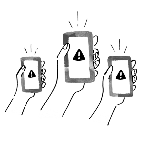 Send emergency event alerts with urgent safety updates, evacuation instructions, or schedule change notifications