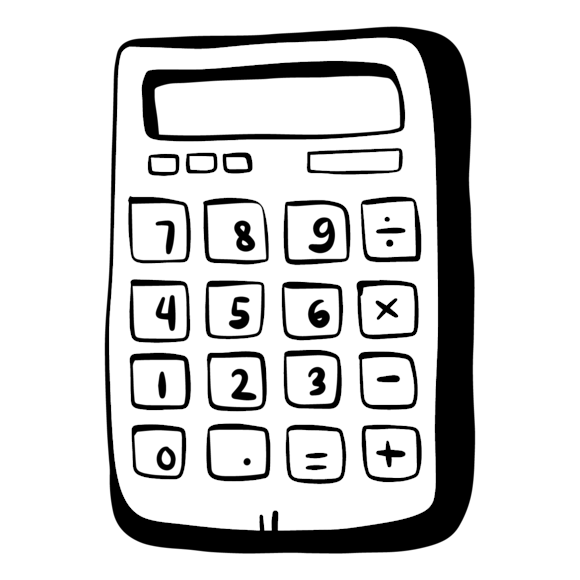 Calculator illustration