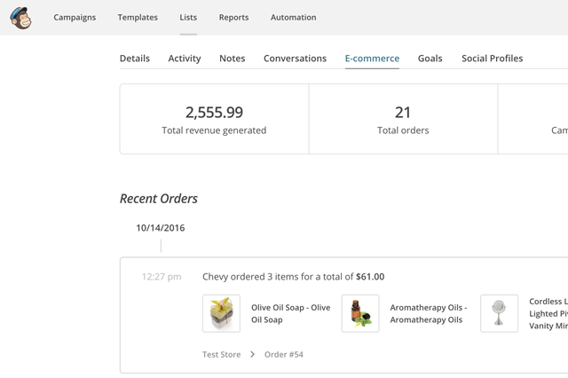 MailChimp App for Volusion_3