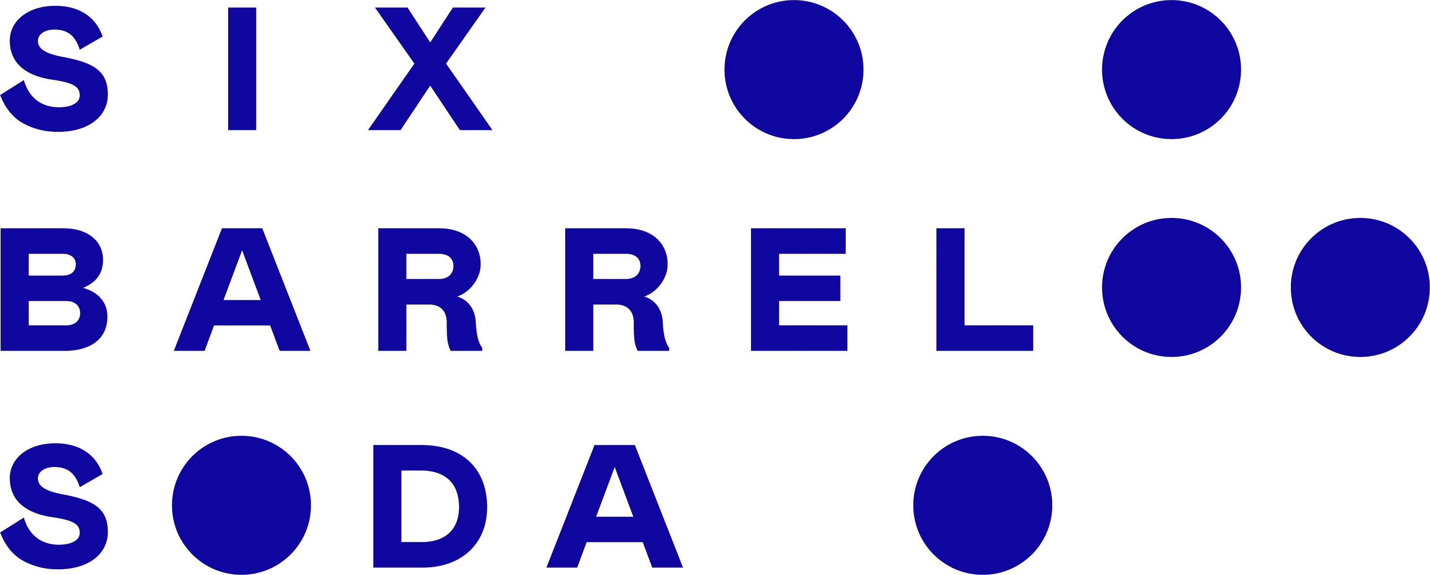 Logo - six barrel soda