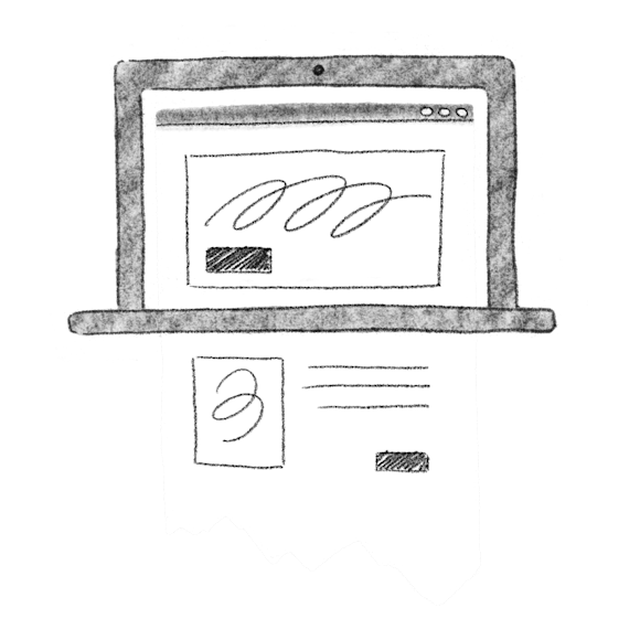 Above the fold is the area of a webpage that's visible before scrolling