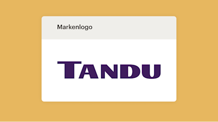 Markenlogo-Datei im Content-Studio von Mailchimp gespeichert.