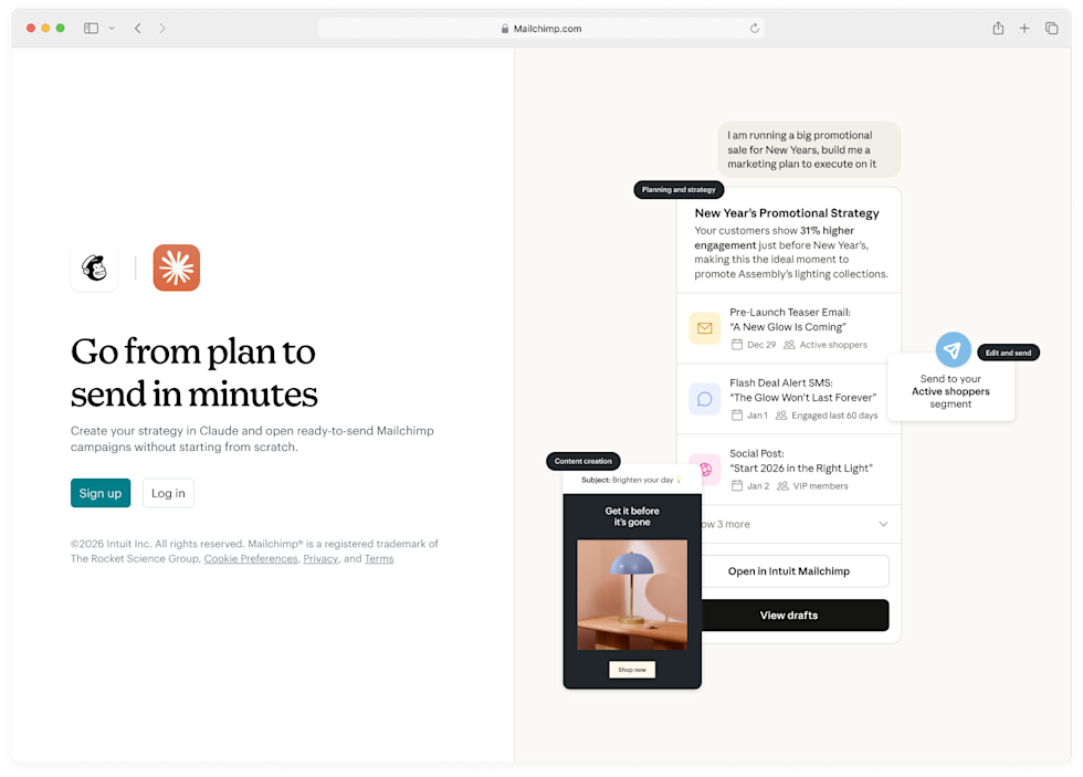 Mailchimp x Claude Integration Connection