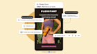 E-mail mobile illustrant un exemple des parcours client automatisés, des insights exploitables et du contenu généré par l'IA de Mailchimp