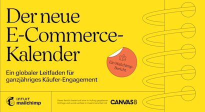 Das Bild zeigt das Titelbild des Berichts „Der neue E-Commerce-Kalender: Ein globaler Leitfaden für ganzjähriges Käuferengagement“
