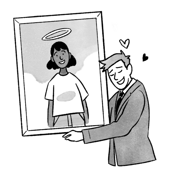 framed buyer persona