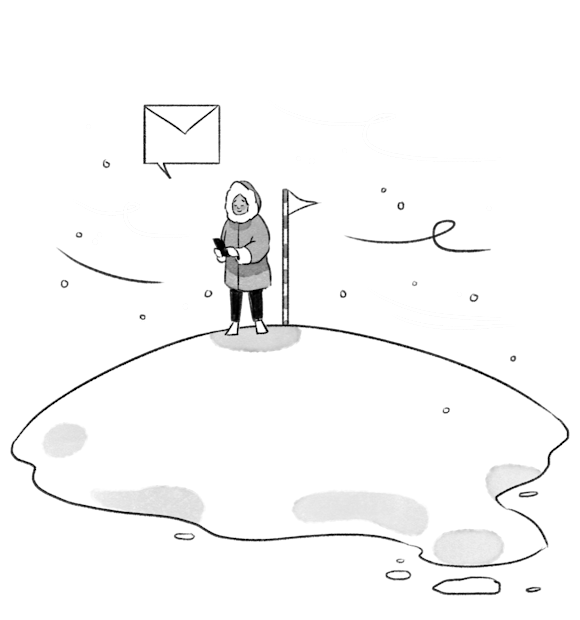 SMS from a remote location