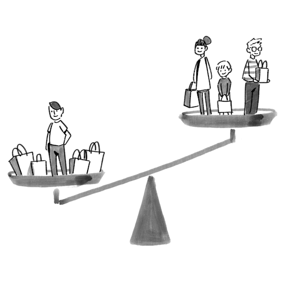 Focus on customer value over your industry’s average acquisition costs