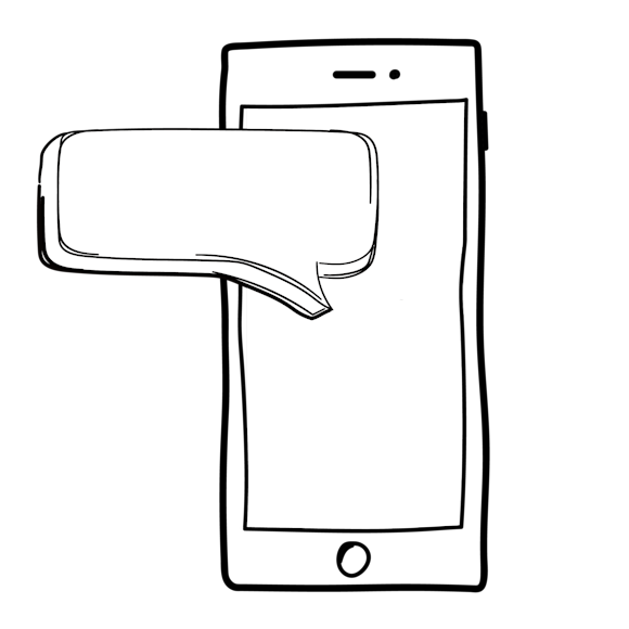 push notification or sms
