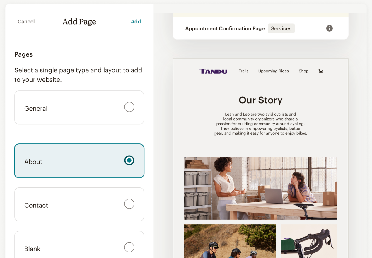 Website Builder: Make a Website for Your Business | Mailchimp