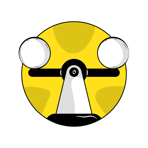 radial balance - illustration of a scale with equally balanced spheres on each side 