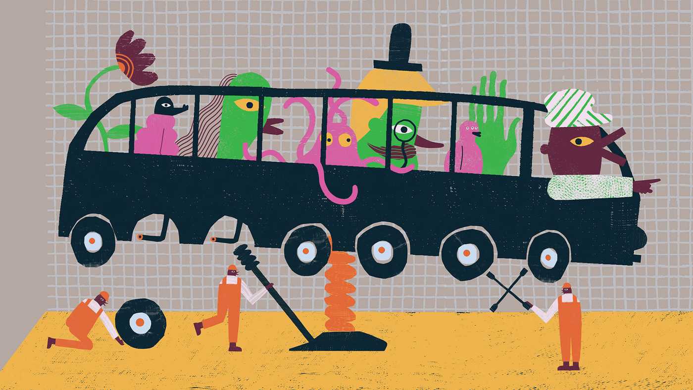 Changing the tires on a moving bus Mailchimp Developer